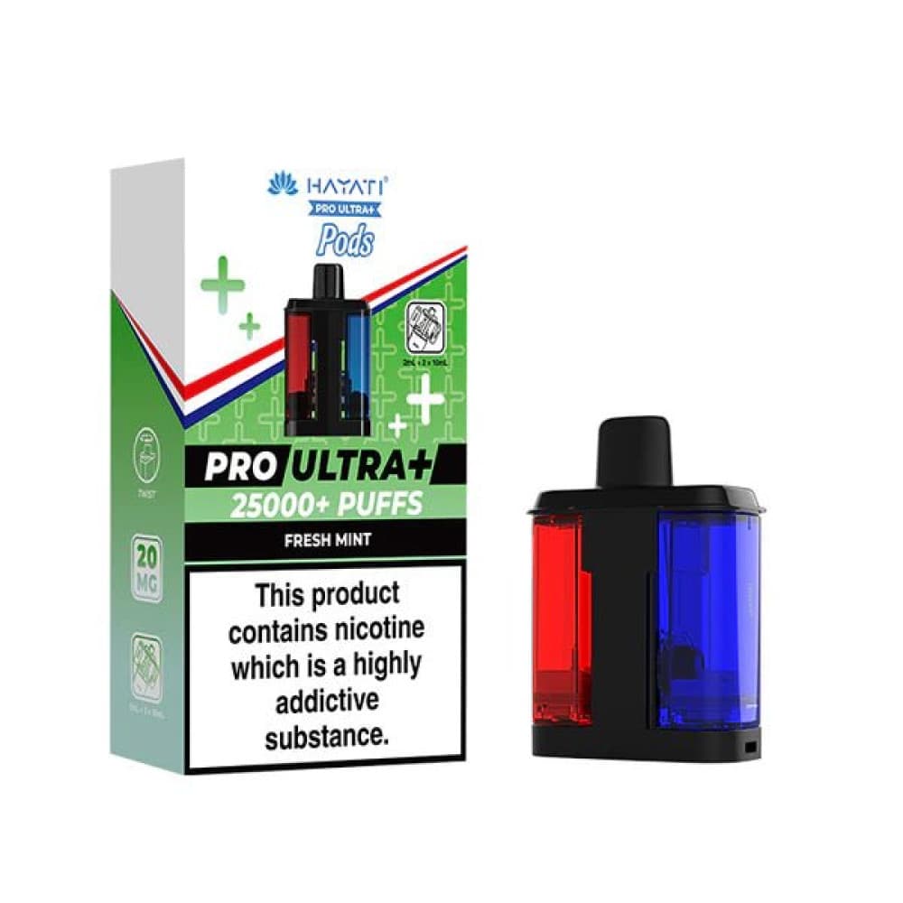 Fresh Mint Hayati Pro Ultra+ 25K Prefilled Pods