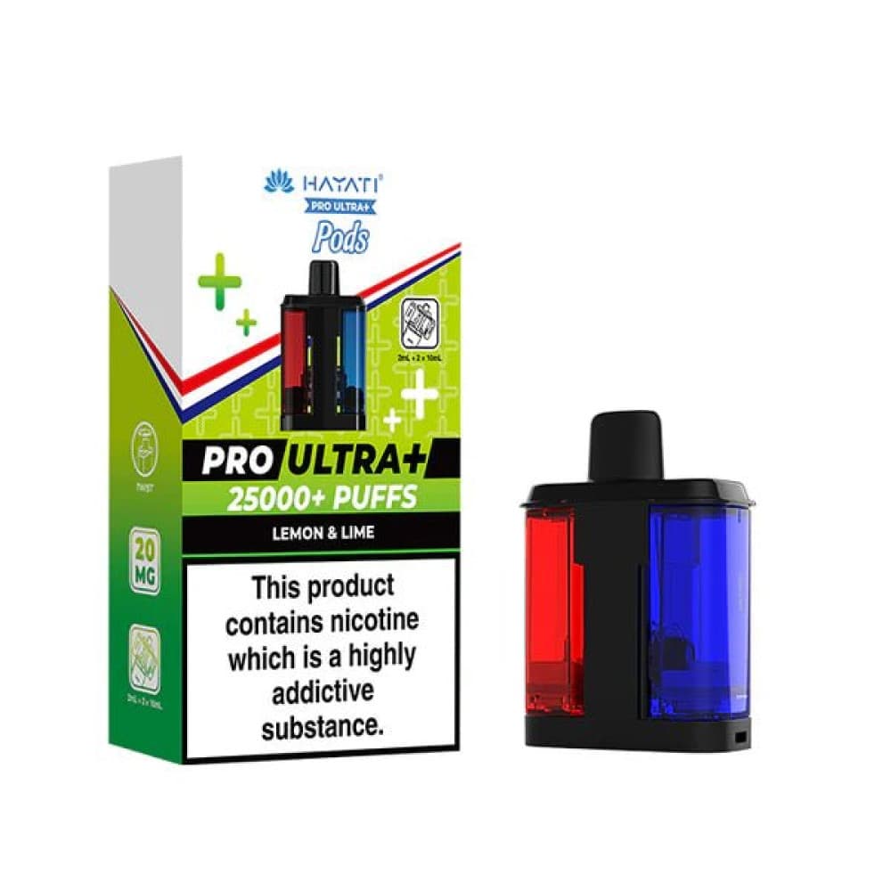 Lemon & Lime Hayati Pro Ultra+ 25K Prefilled Pods