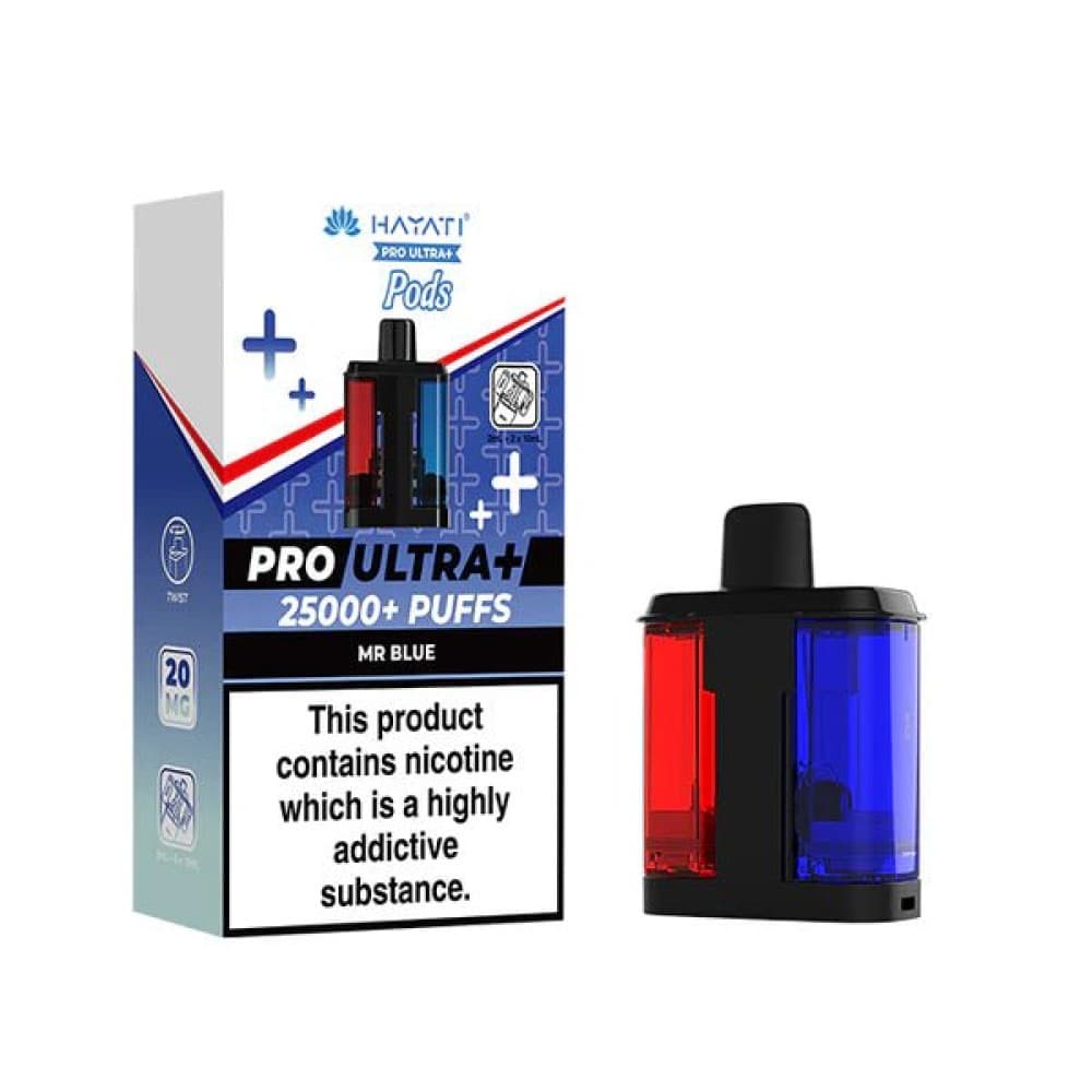 Mr Blue Hayati Pro Ultra+ 25K Prefilled Pods