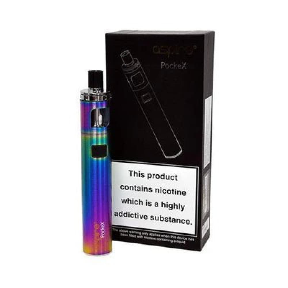 Rainbow Aspire PockeX AIO Vape Kit