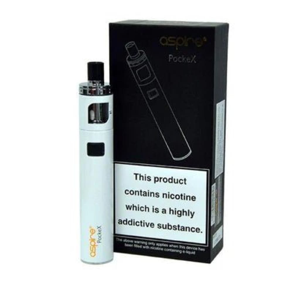Stainless Steel Aspire PockeX AIO Vape Kit