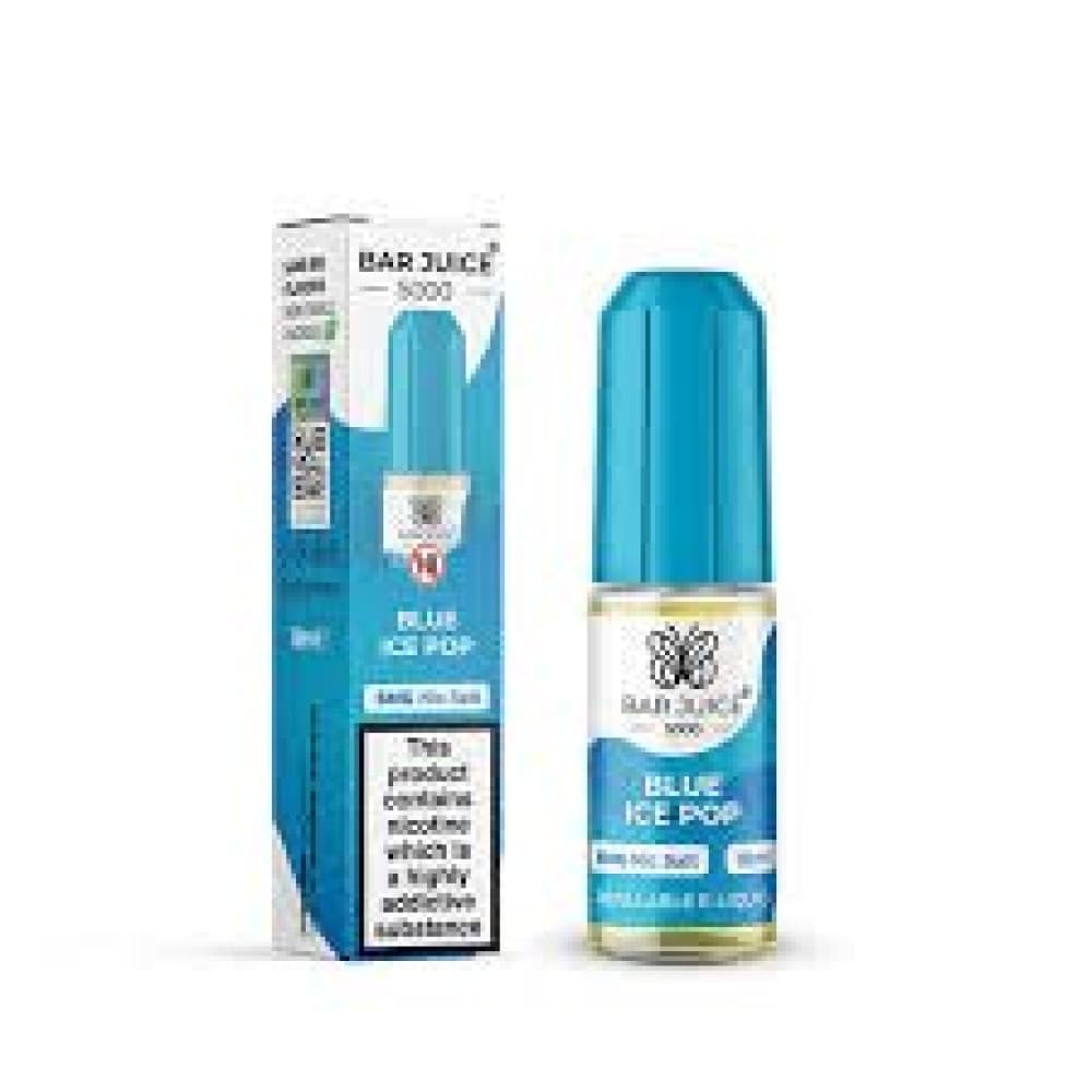 Blue Ice Pop / 10mg Bar Juice 5000 - Nic Salts 10ml e-liquids