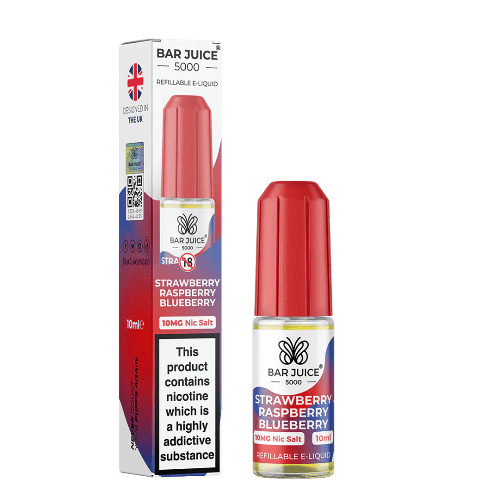 Berry Crush / 10mg Bar Juice 5000 - Nic Salts 10ml e-liquids