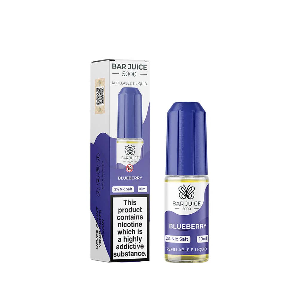 Blueberry / 10mg Bar Juice 5000 - Nic Salts 10ml e-liquids