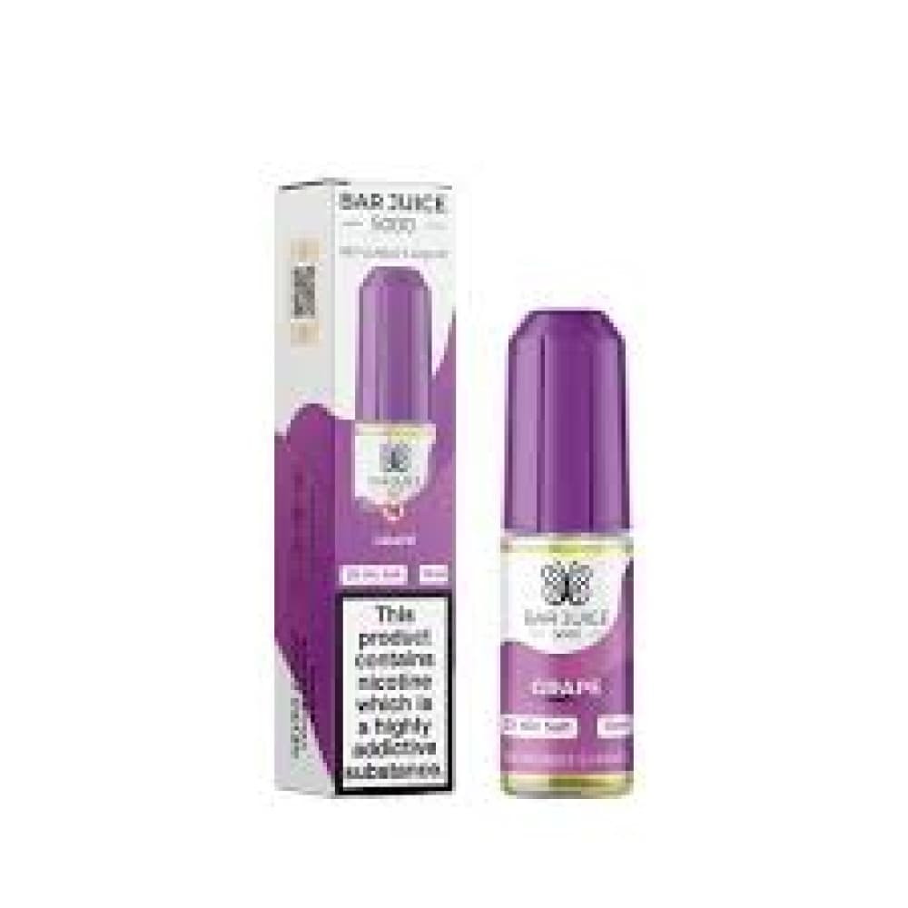 Grape / 10mg Bar Juice 5000 - Nic Salts 10ml e-liquids