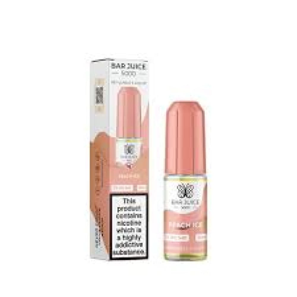 Peach Ice / 10mg Bar Juice 5000 - Nic Salts 10ml e-liquids