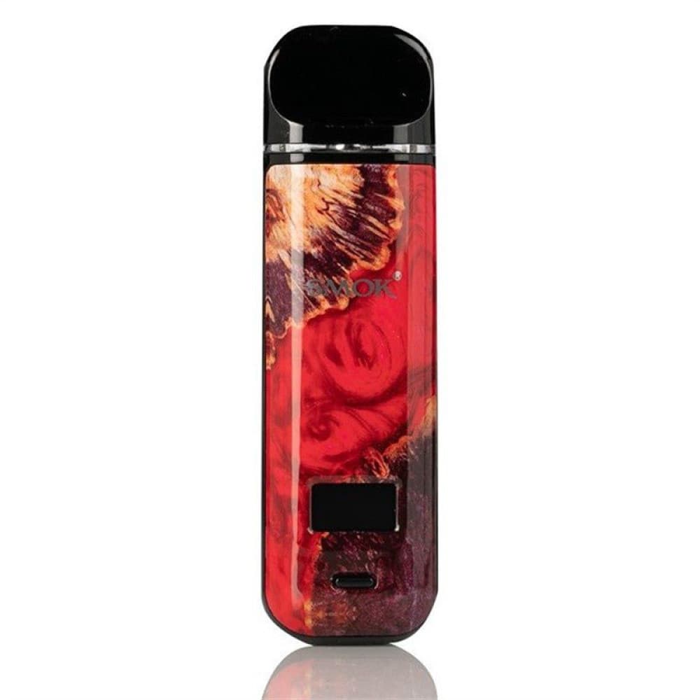 Red Stabilizing Wood SMOK Novo X Pod System Kit