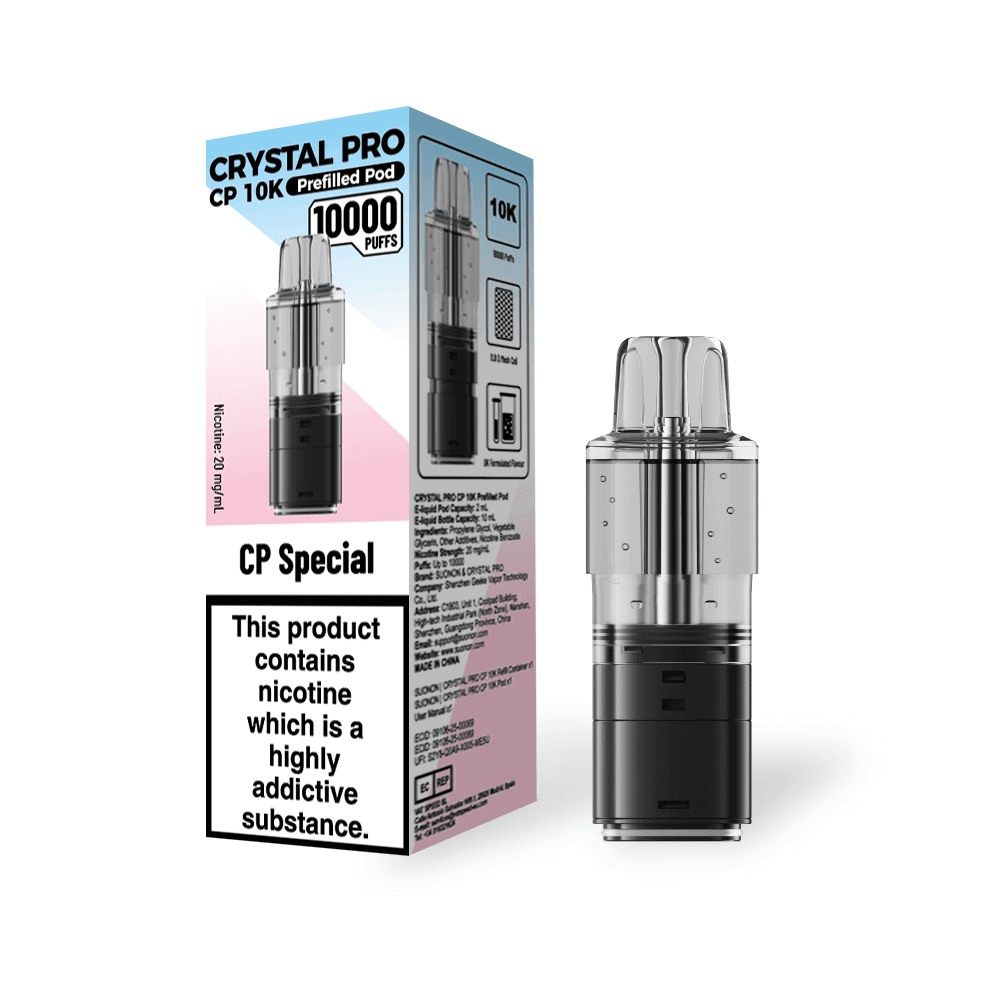CP Special Crystal Pro CP 10K Prefilled Pods