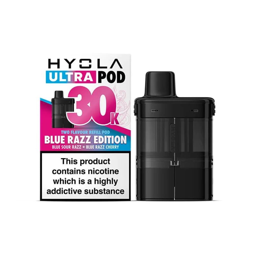 Blue Razz Edition Hyola Ultra 30k Prefilled Pods
