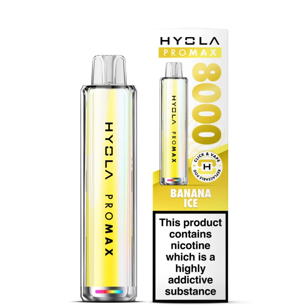 Banana Ice Hyola Pro Max 8000 Prefilled Pod Kit