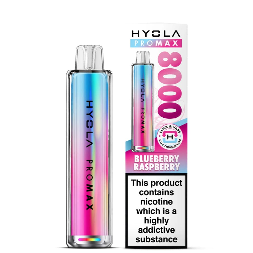 Blueberry Raspberry Hyola Pro Max 8000 Prefilled Pod Kit