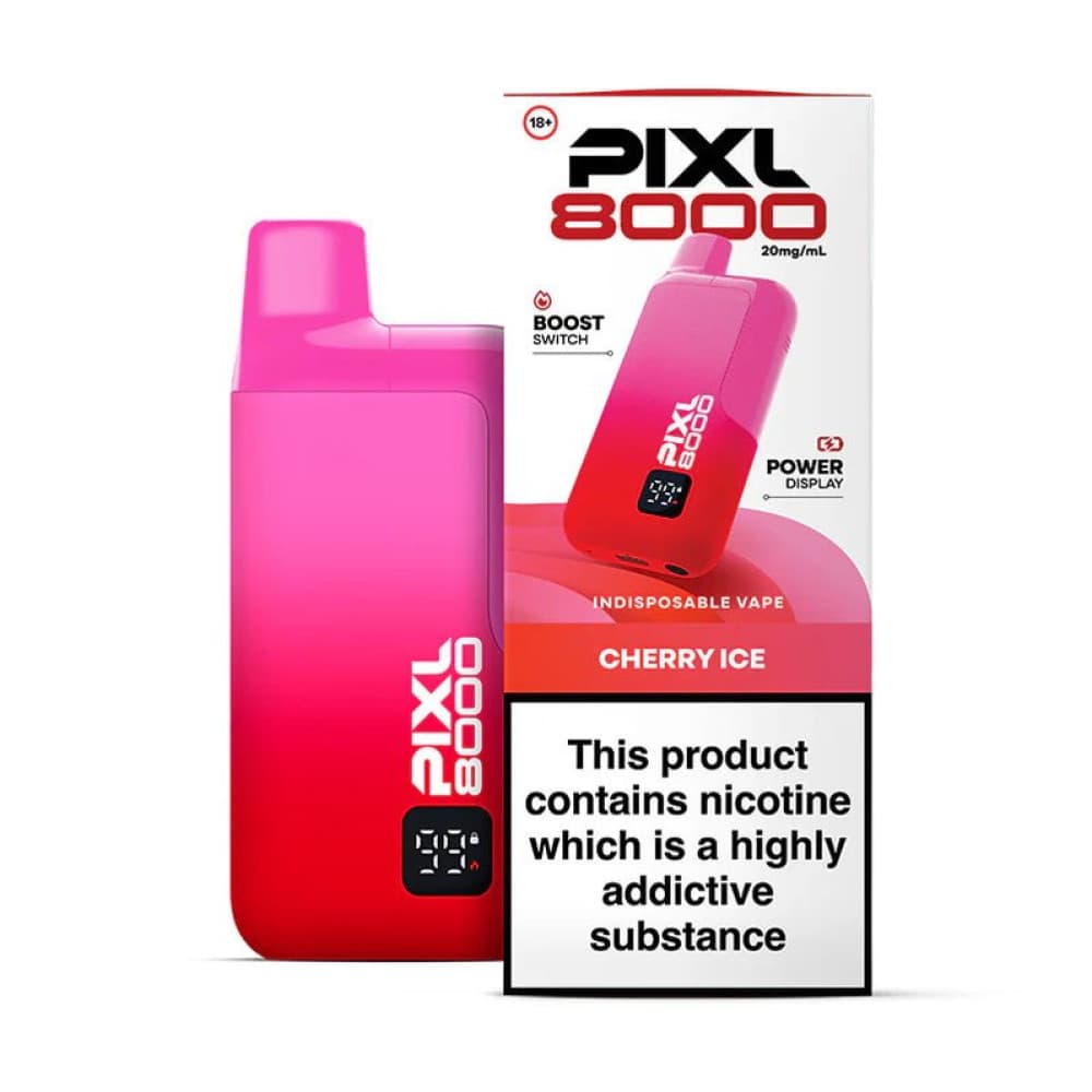 Cherry Ice PIXL 8000 Prefilled Vape Pod Kit