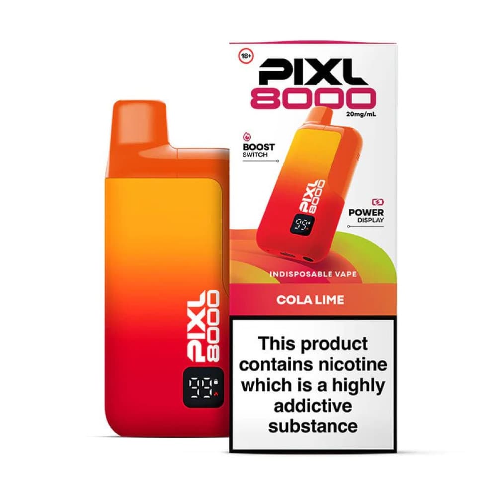 Cola Lime PIXL 8000 Prefilled Vape Pod Kit