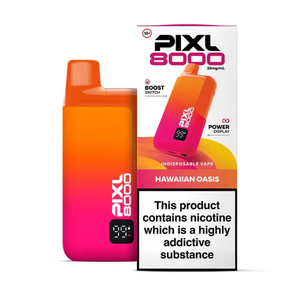 Hawaiin Lime PIXL 8000 Prefilled Vape Pod Kit