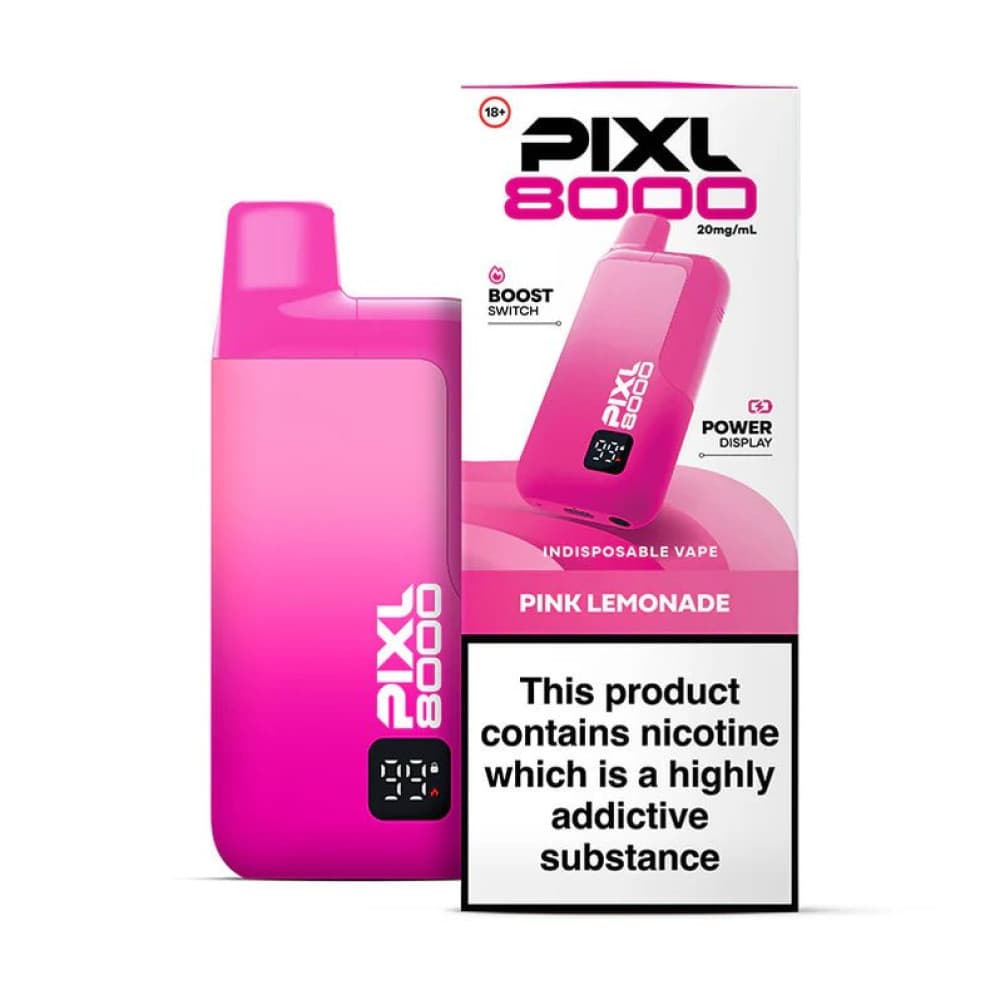 Pink Lemonade PIXL 8000 Prefilled Vape Pod Kit