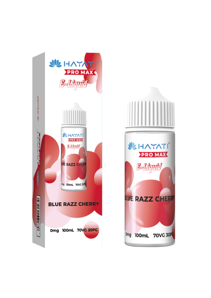 Blue Razz Cherry Hayati Pro Max E-liquid 100ml Vape Juice