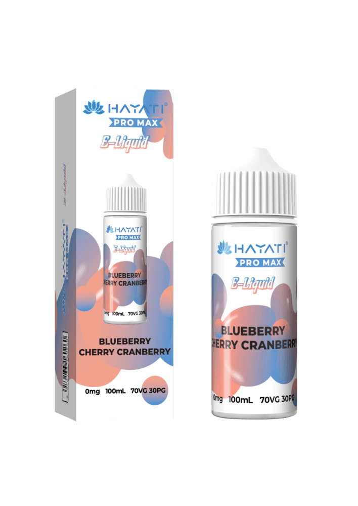 Blueberry Cherry Cranberry Hayati Pro Max E-liquid 100ml Vape Juice