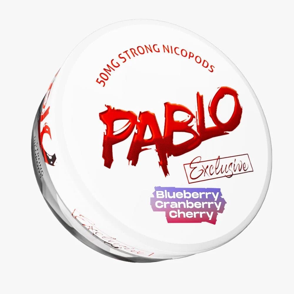Blueberry Cranberry Cherry Pablo Exclusive Nicotine Pouches