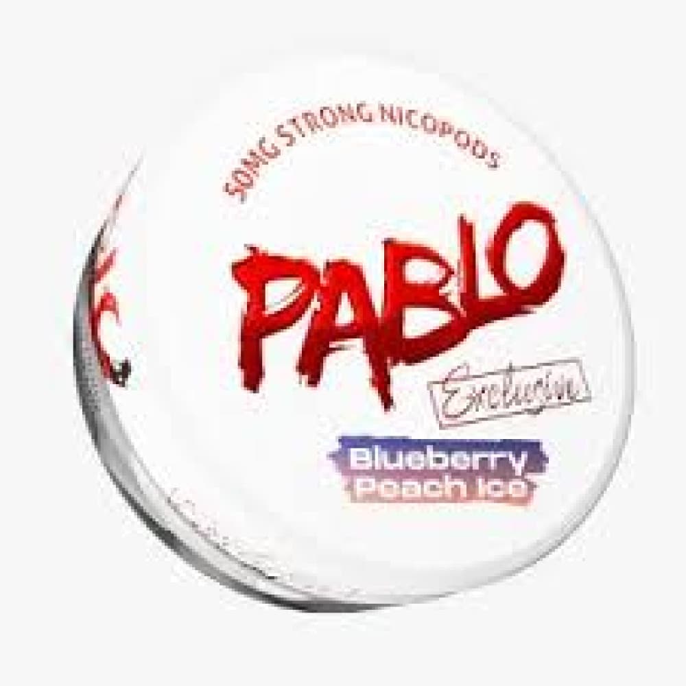 Blueberry Peach Ice Pablo Exclusive Nicotine Pouches
