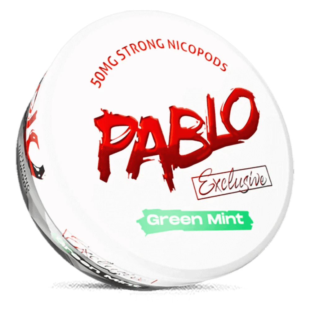 Green Mint Pablo Exclusive Nicotine Pouches