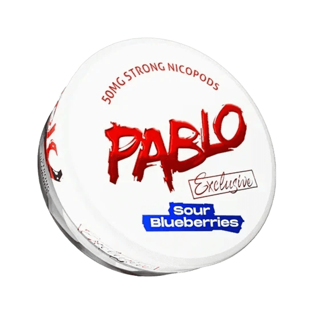 Sour Blueberries Pablo Exclusive Nicotine Pouches