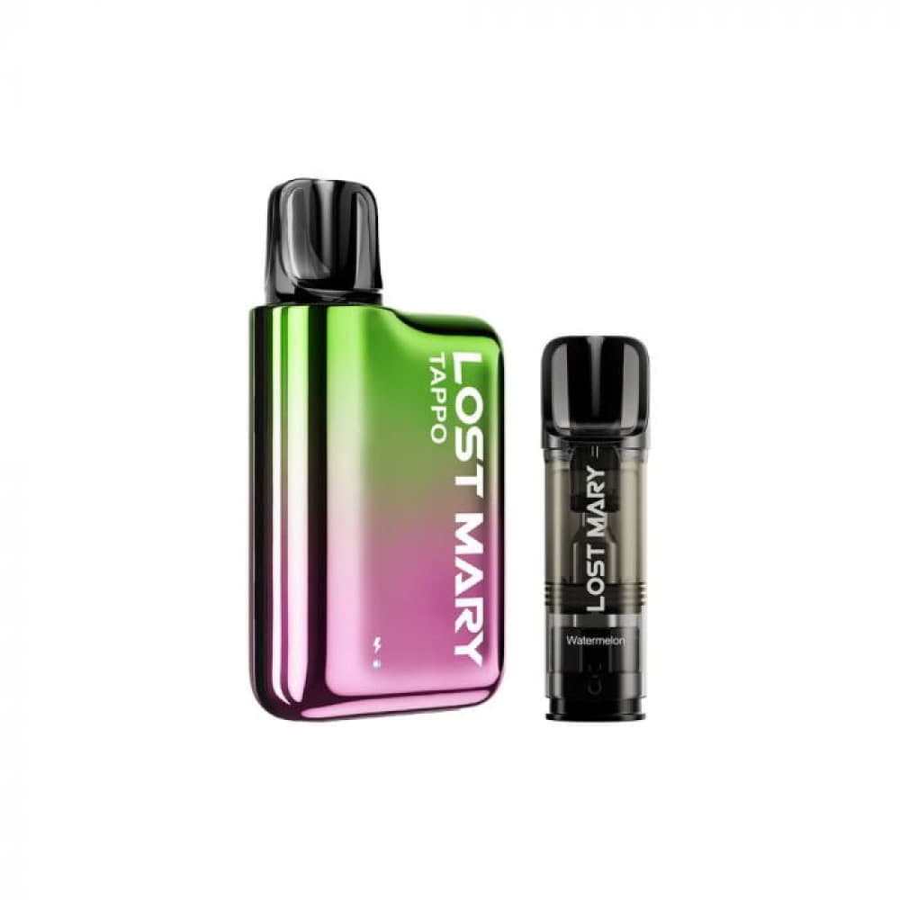 Green Pink Lost Mary Tappo Pod System Vape Kit