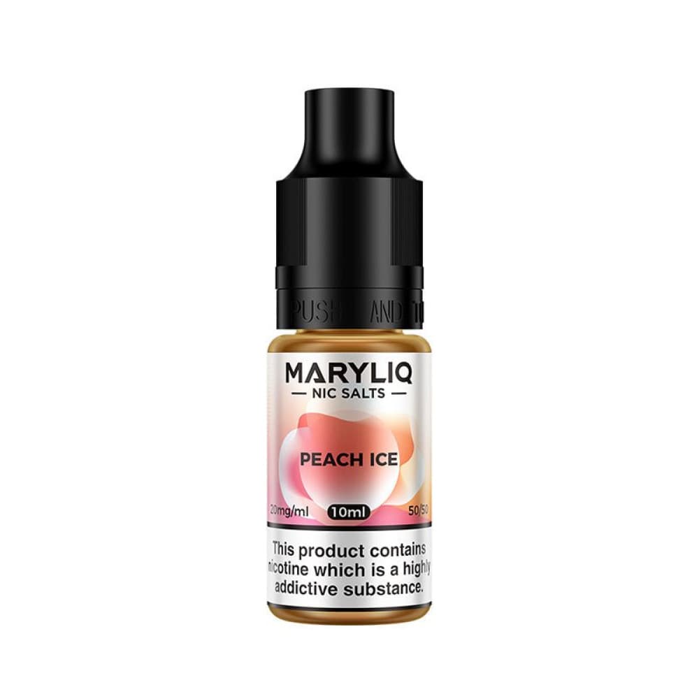 Peach Ice / 10mg Lost Mary Maryliq Nic Salts 10ml