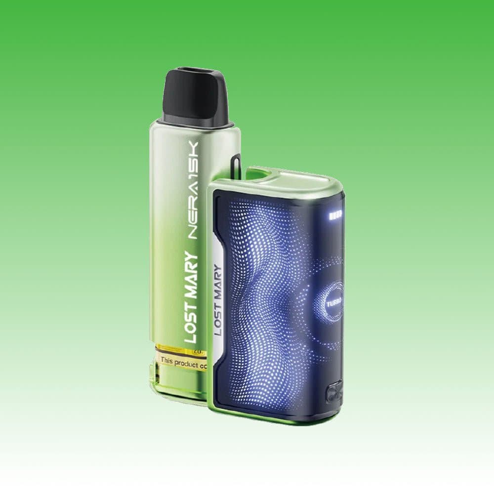 Lemon Lime Lost Mary Nera 30K Fullview 20mg Legal Big Puff Device
