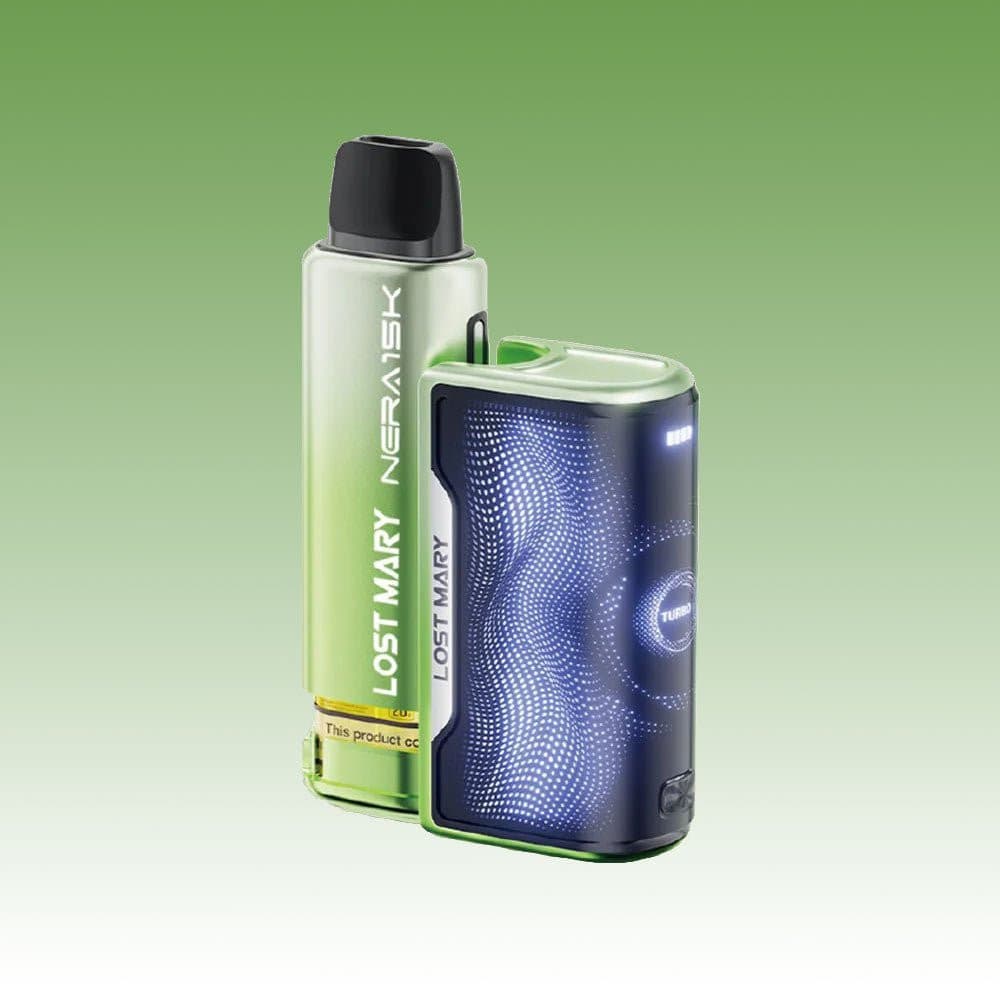 Green Edition Lost Mary Nera 30K Fullview 20mg Legal Big Puff Device