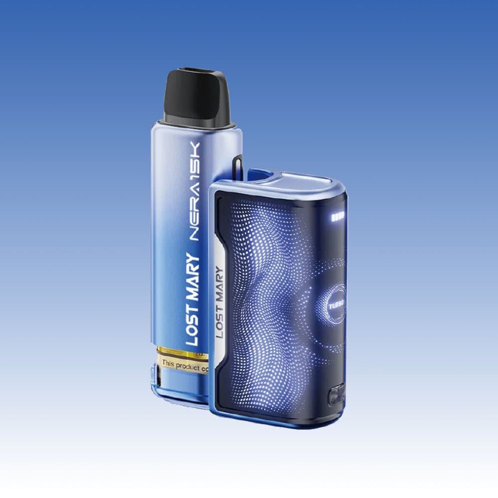 Blue Edition Lost Mary Nera 30K Fullview 20mg Legal Big Puff Device