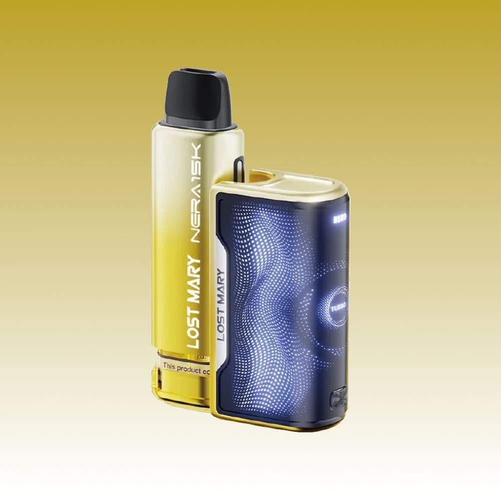 Yellow Edition Lost Mary Nera 30K Fullview 20mg Legal Big Puff Device