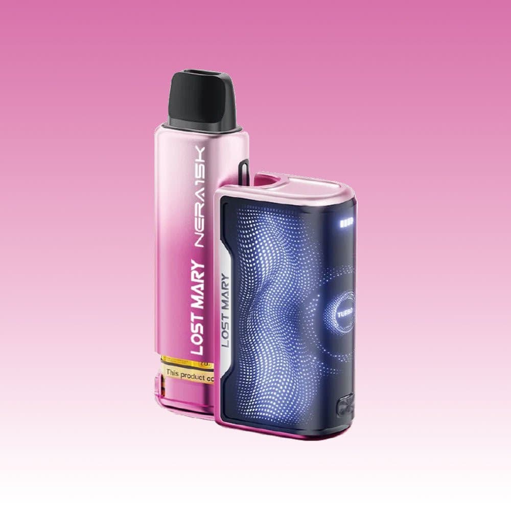 Strawberry Ice Lost Mary Nera 30K Fullview 20mg Legal Big Puff Device
