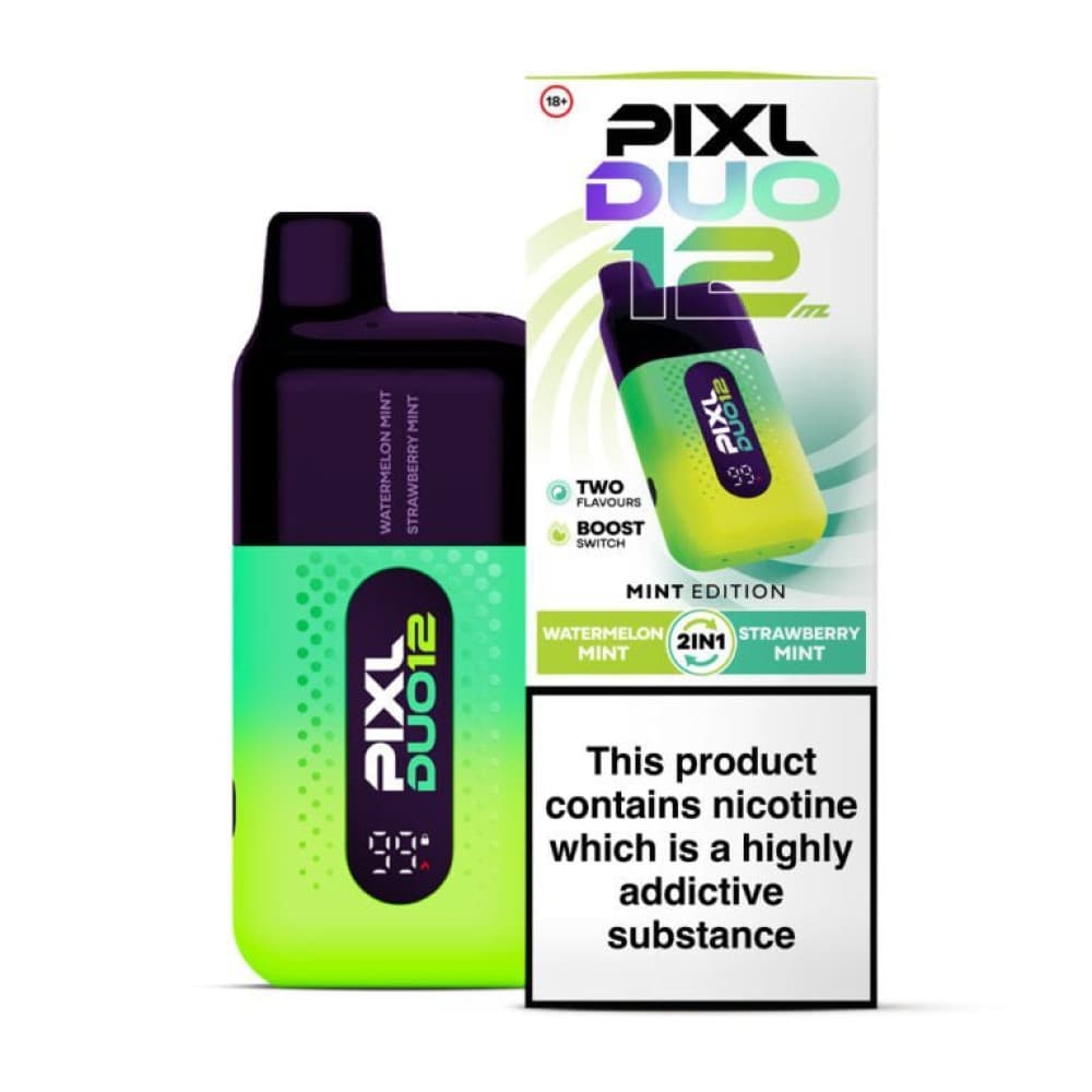 Mint Edition Pixl Duo 12000 Prefilled Vape Kit Box of 5