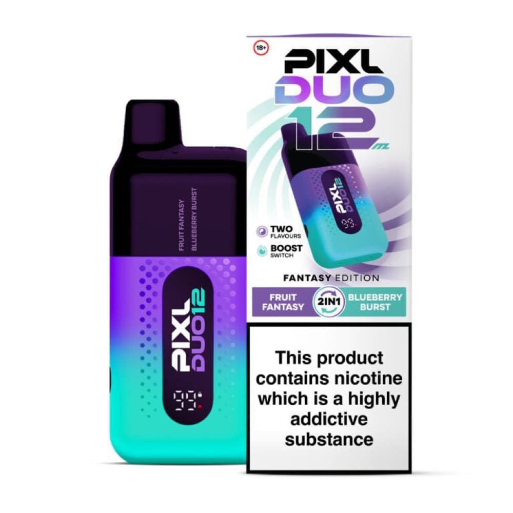Fantasy Edition Pixl Duo 12000 Prefilled Vape Kit Box of 5