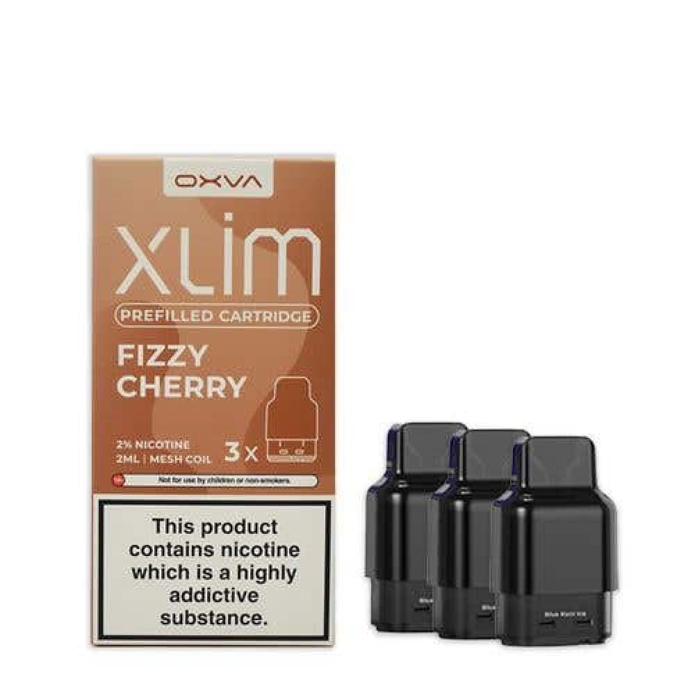 Fizzy Cherry Oxva Xlim Prefilled E-liquid Pods Cartridges - Pack of 3
