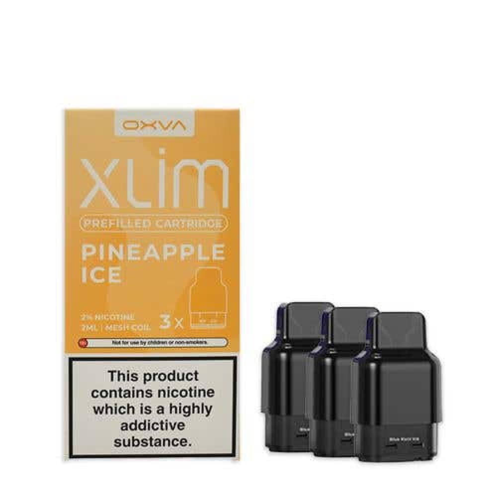 Pineapple Ice Oxva Xlim Prefilled E-liquid Pods Cartridges - Pack of 3