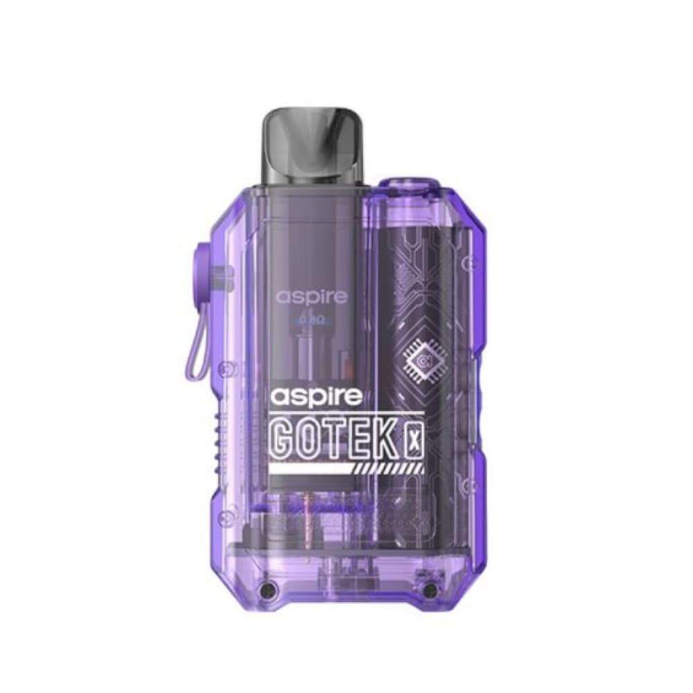 Translucent Violet Aspire Gotek X Pod Kit