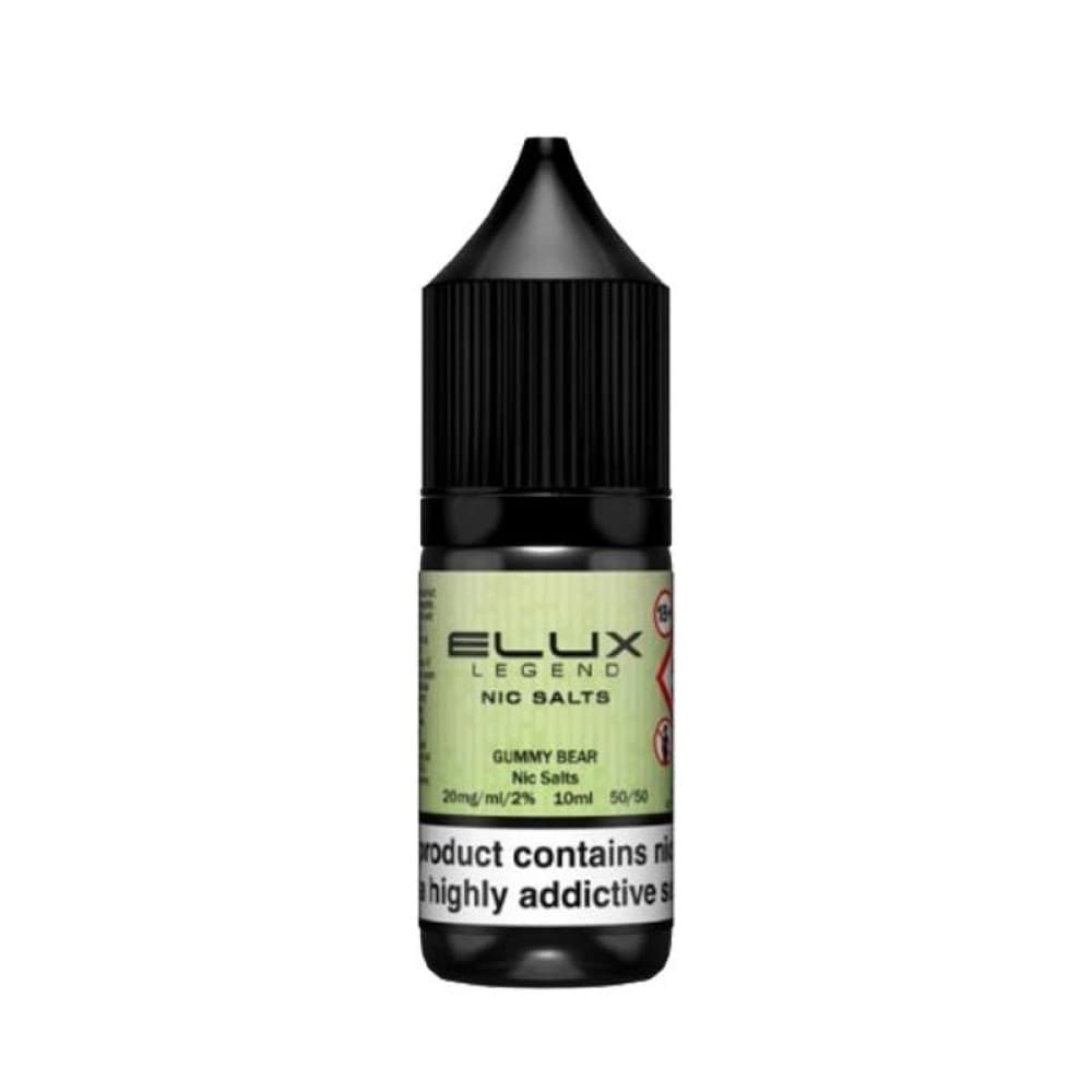 Gummy Bear / 10mg Elux Legend Nic Salt-10ml E-liquids - Box of 10