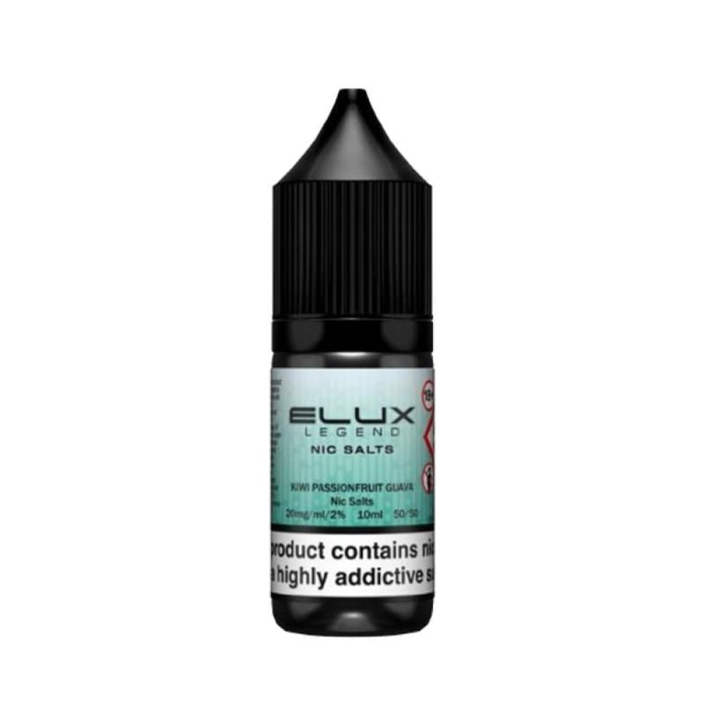 Kiwi Passion Fruit Guava / 10mg Elux Legend Nic Salt-10ml E-liquids - Box of 10