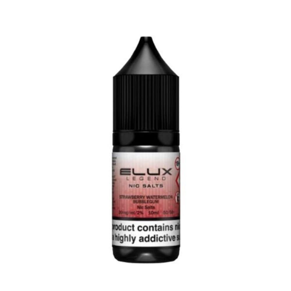 Strawberry Watermelon Bubblegum / 10mg Elux Legend Nic Salt-10ml E-liquids - Box of 10