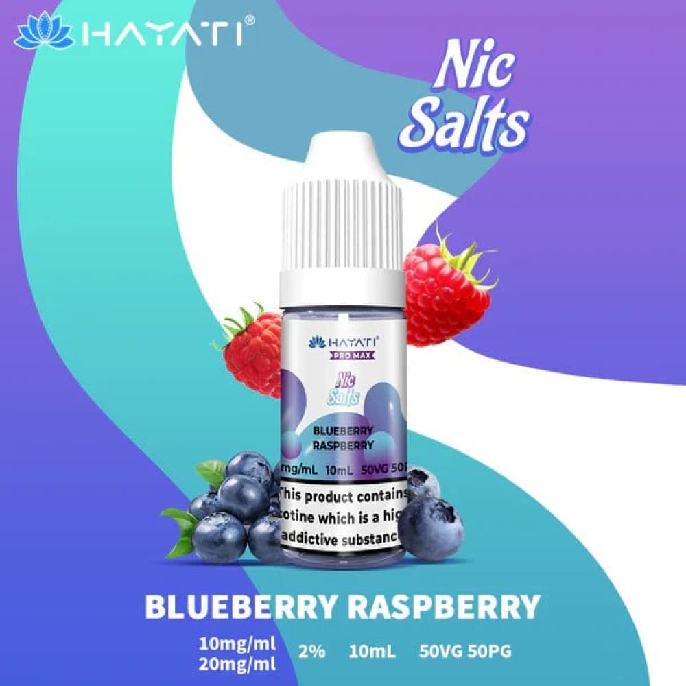 10mg / Blueberry Raspberry Hayati Pro Max Nic Salts