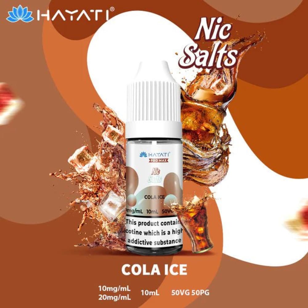 10mg / Cola Ice Hayati Pro Max Nic Salts