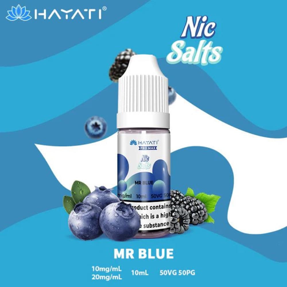10mg / Mr Blue Hayati Pro Max Nic Salts