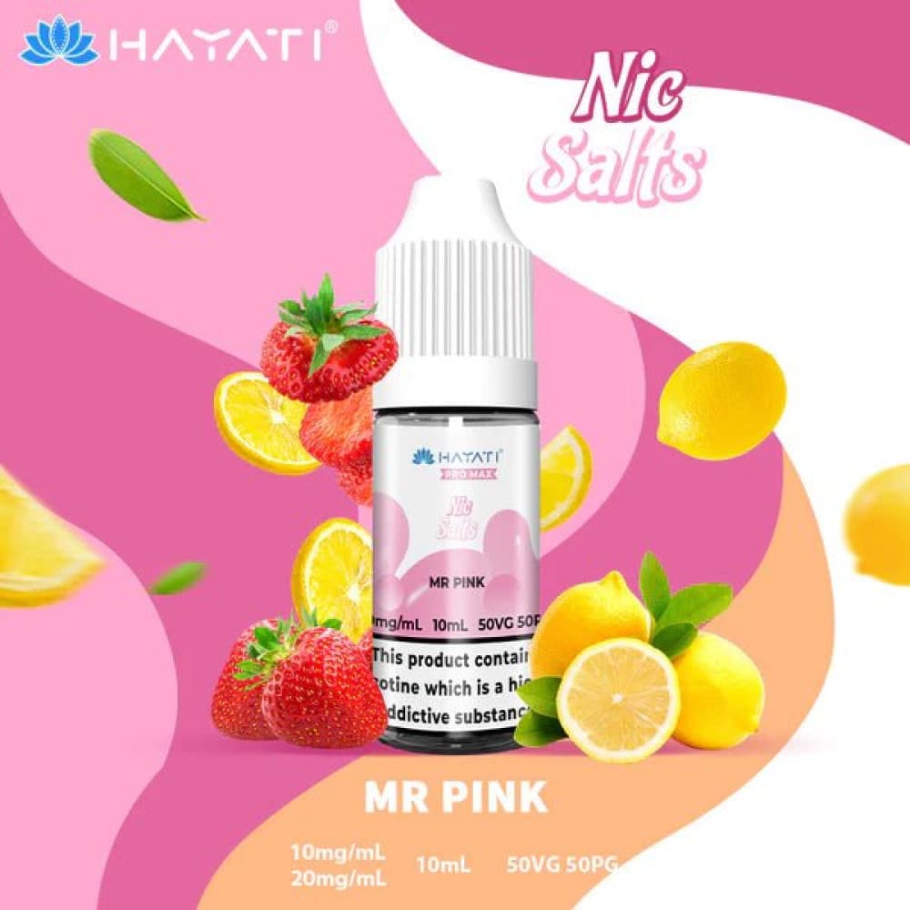 10mg / Mr Pink Hayati Pro Max Nic Salts