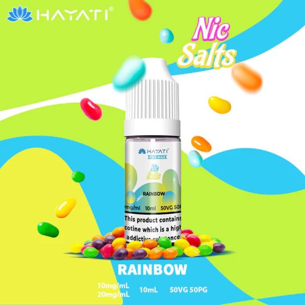 10mg / Rainbow Hayati Pro Max Nic Salts