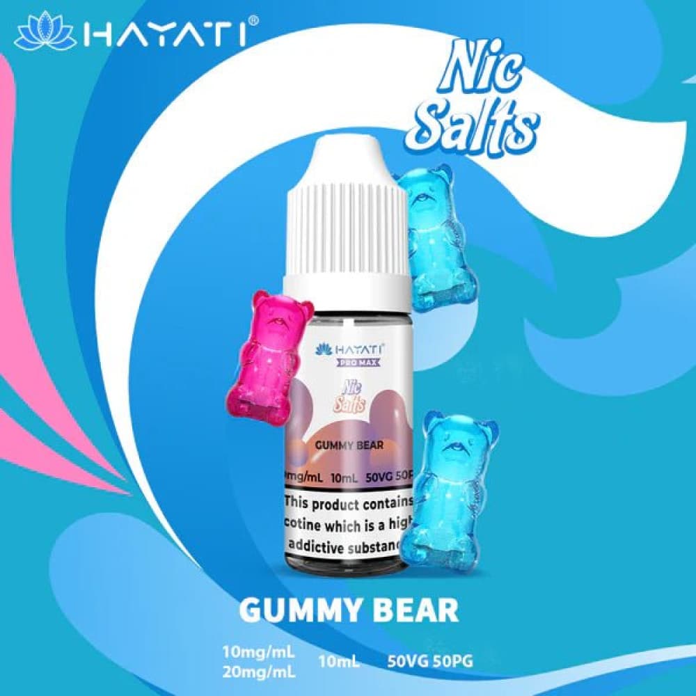 10mg / Gummy Bear Hayati Pro Max Nic Salts