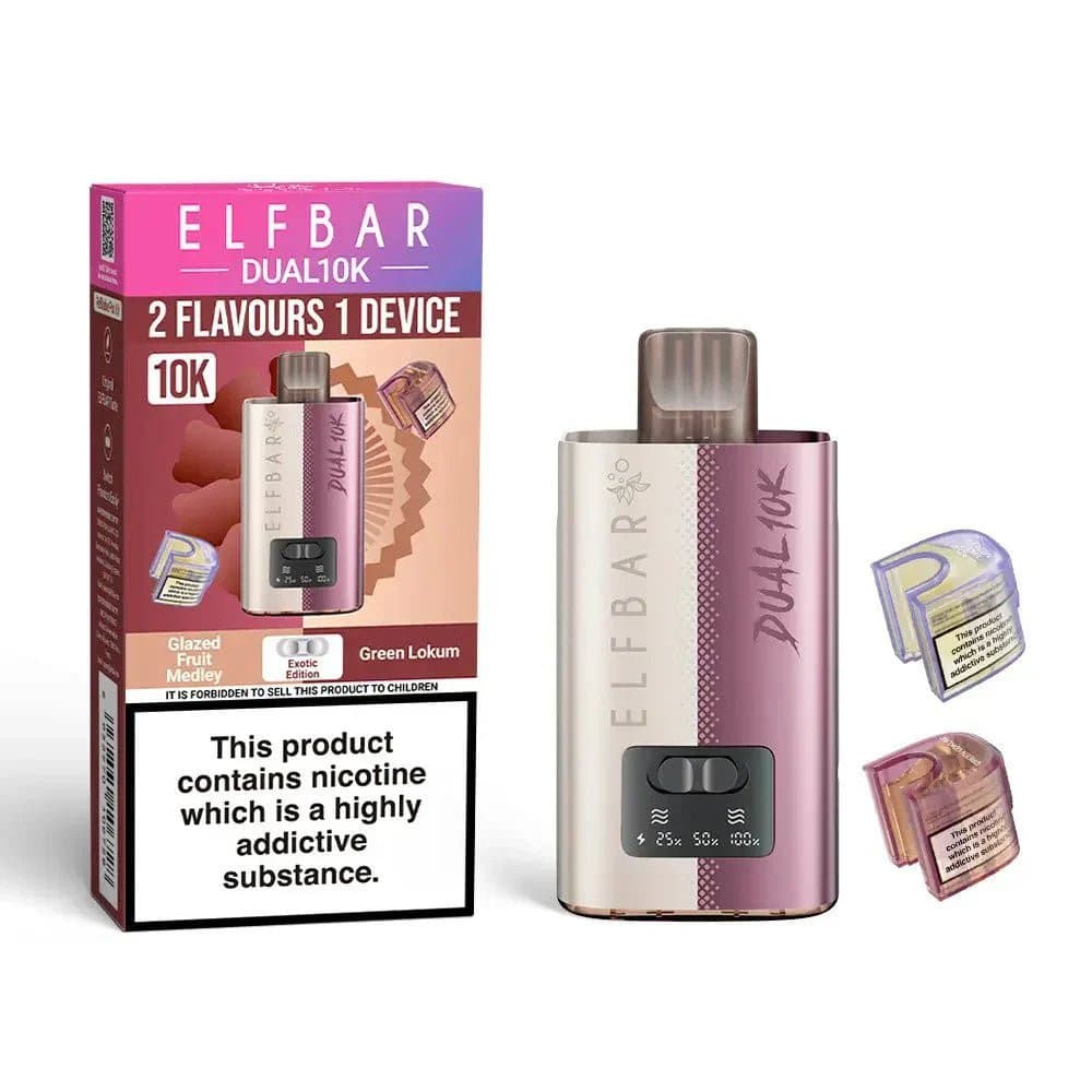 Exotic Edition Elf Bar Dual 10K 2 in 1 Big Puff Devices