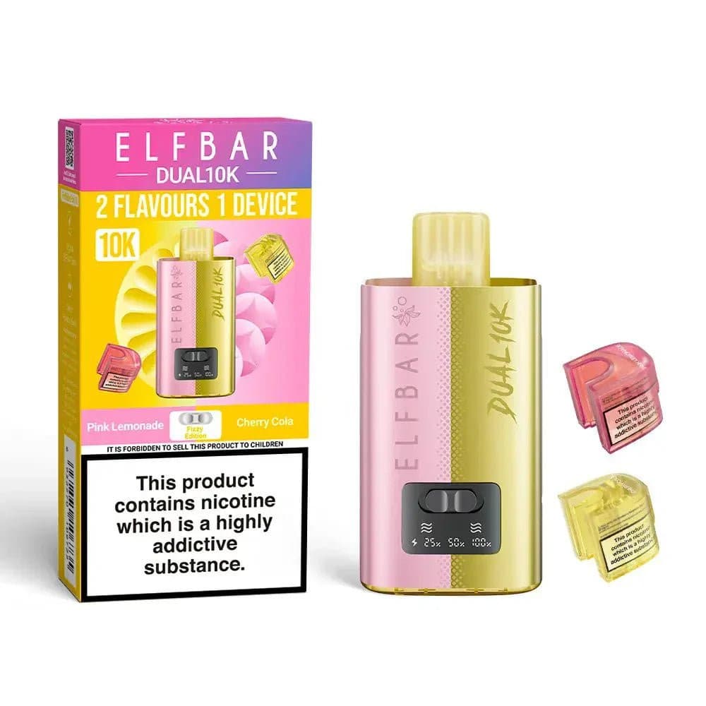 Fizzy Edition Elf Bar Dual 10K 2 in 1 Big Puff Devices