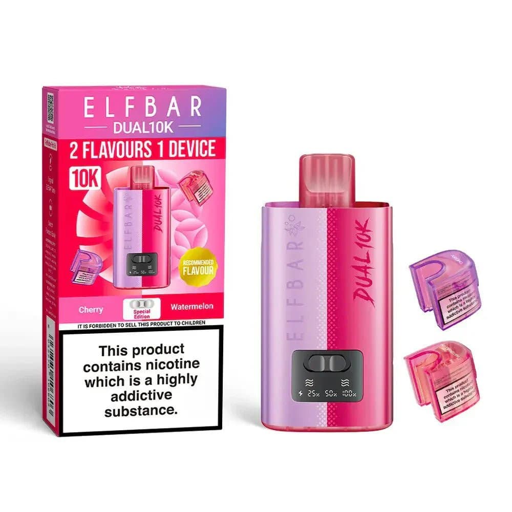 Special Edition Elf Bar Dual 10K 2 in 1 Big Puff Devices