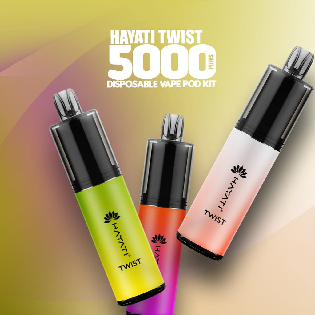 Hayati Twist 5000: The Ultimate Flavor Switch in Vaping